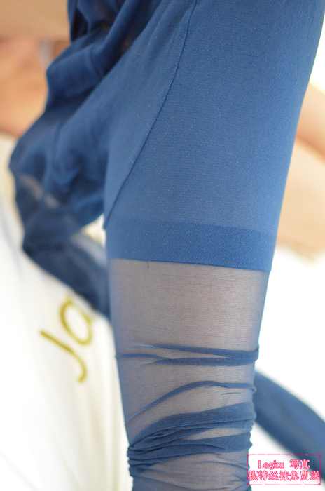 legku原创写真2014.10.11 NO.179超薄蓝色丝袜裤袜